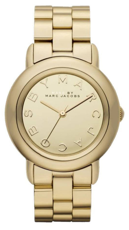 Marc Jacobs Marci Gold Dial Gold Steel Strap Watch for Women - MBM3098 Buy Now By Marc Jacobs