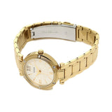 Guess Park Ave South Analog White Dial Gold Steel Strap Watch For Women - W0767L2 Buy Now By Guess