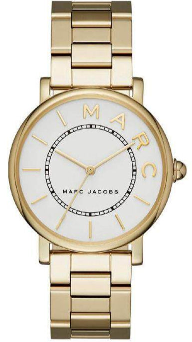 Marc Jacobs Roxy White Dial Gold Steel Strap Watch for Women - MJ3522 Buy Now By Marc Jacobs
