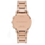 Burberry The City Grey Dial Rose Gold Steel Strap Unisex Watch - BU9754 Buy Now By Burberry