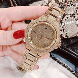 Michael Kors Camille Diamonds Gold Dial Gold Steel Strap Watch for Women - MK5720 Buy Now By Michael Kors