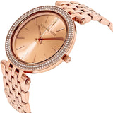 Michael Kors Darci Rose Gold Dial with Diamonds Rose Gold Stainless Steel Strap Watch for Women - MK3192 Buy Now By Michael Kors