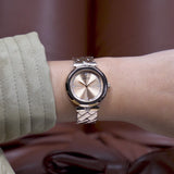 Guess Rumour Quartz Rose Gold Dial Rose Gold Steel Strap Watch For Women - GW0613L3 Buy Now By Guess