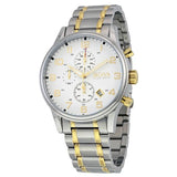 Hugo Boss Areoliner Chronograph White Dial Two Tone Steel Strap Watch for Men - 1513236 Buy Now By Hugo Boss
