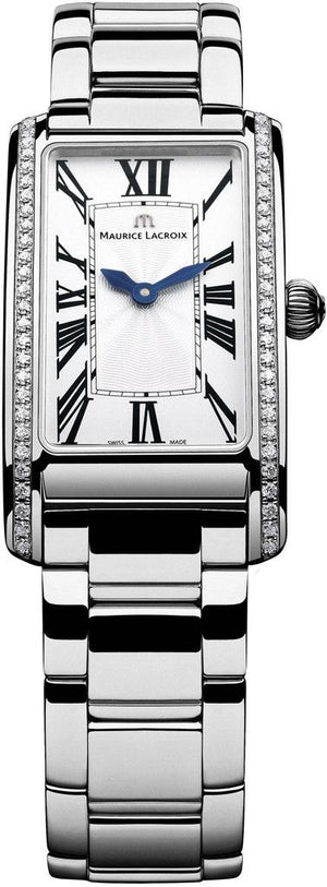Maurice Lacroix Fiaba Diamonds White Dial Silver Steel Strap Watch for Women - FA2164-SD532-118 Buy Now By Maurice Lacroix