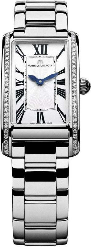 Maurice Lacroix Fiaba Diamonds White Dial Silver Steel Strap Watch for Women - FA2164-SD532-118 Buy Now By Maurice Lacroix