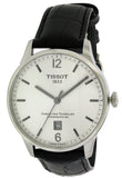 Tissot Chemin Des Tourelles Powermatic 80 Silver Dial Black Leather Strap Watch For Men - T099.407.16.037.00 Buy Now By Tissot