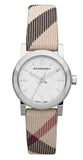 Burberry The City Nova Silver Dial Brown Leather Strap Watch for Women - BU9212 Buy Now By Burberry