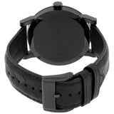 Burberry The City Black Dial Black Leather Strap Watch for Men - BU9906 Buy Now By Burberry
