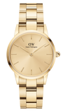 Daniel Wellington Iconic Link Unitone Gold Dial Gold Steel Strap Watch For Women - DW00100403 Buy Now By Daniel Wellington