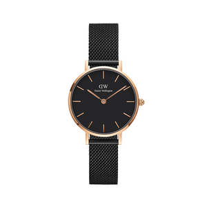 Daniel Wellington Classic Bayswater Black Dial Black NATO Strap Watch For Women - DW00100281 Buy Now By Daniel Wellington