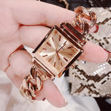 Guess Vanity Rose Gold Dial Rose Gold Steel Strap Watch for Women - W1029L3 Buy Now By Guess