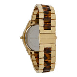 Michael Kors Slim Runway Tortoise Shell Dial Two Tone Steel Strap Watch for Women - MK4284 Buy Now By Michael Kors