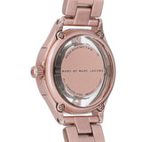 Marc Jacobs Tether Transparent Rose Gold Dial Rose Gold Steel Strap Watch for Women - MBM3417 Buy Now By Marc Jacobs