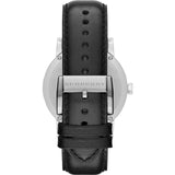 Burberry The City White Dial Black Leather Strap Watch for Men - BU9008 Buy Now By Burberry