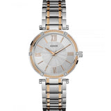 Guess Park Ave Silver Dial Two Tone Steel Strap Watch for Women - W0636L1 Buy Now By Guess