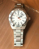 Tag Heuer Aquaracer White Dial Watch for Men - WBD1111.BA0928
