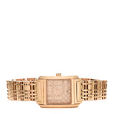 Burberry Nova Check Quartz Rose Gold Dial Rose Gold Steel Strap Watch for Women - BU1578 Buy Now By Burberry