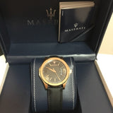 Maserati Circuito Black Dial Black Leather Strap Watch For Men - R8851127001 Buy Now By Maserati