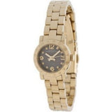 Marc Jacobs Amy Mother of Pearl Black Dial Gold Steel Strap Watch for Women - MBM3275 Buy Now By Marc Jacobs