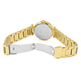 Guess Park Ave South Analog White Dial Gold Steel Strap Watch For Women - W0767L2 Buy Now By Guess