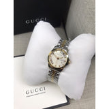 Gucci G Timeless Silver Dial Two Tone Steel Strap Watch For Women - YA126511 Buy Now By Gucci