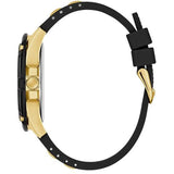 Guess Caliber Chronograph Black Dial Black Rubber Strap Watch for Men - W0864G3 Buy Now By Guess