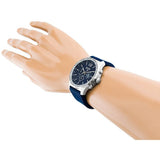 Hugo Boss Professional Chronograph Blue Dial Blue Silicone Strap Watch for Men - 1513526 Buy Now By Hugo Boss