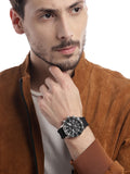 Fossil Bannon Multifunction Black Dial Black Silicone Strap Watch for Men - BQ2494 Buy Now By Fossil