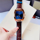 Guess Phoenix Blue Dial Brown Leather Strap Watch for Men - GW0386G2 Buy Now By Guess