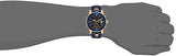 Guess Pinnacle Chronograph Quartz Blue Dial Blue Leather Strap Watch For Men - W0673G2 Buy Now By Guess