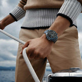 Hugo Boss Globetrotter Black Dial Black Steel Strap Watch for Men - 1513824 Buy Now By Hugo Boss