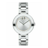 Movado Bold Silver Dial Silver Steel Strap Watch For Women - 3600381 Buy Now By Movado