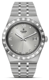 Tudor Royal Day Date Diamonds Automatic Silver Dial Silver Steel Strap Watch for Men - M28600-0002 Buy Now By Tudor