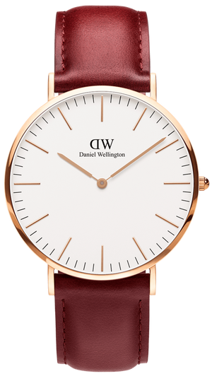 Daniel Wellington Classic Suffolk White Dial Brown Leather Strap Watch For Women - DW00100120 Buy Now By Daniel Wellington