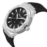 Salvatore Ferragamo F-80 Black Dial Black Rubber Strap Watch For Men - SFHY01322 Buy Now By Salvatore Ferragamo