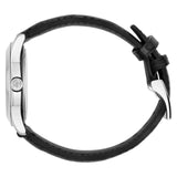 Gucci G Timeless Automatic Black Dial Black Leather Strap Watch For Women - YA126469 Buy Now By Gucci