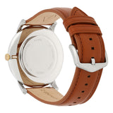 Fossil The Minimalist 3H Blue Dial Brown Leather Strap Watch for Men - FS5499 Buy Now By Fossil