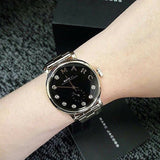 Marc Jacobs Blade Black Dial Silver Steel Strap Watch for Women - MBM8672 Buy Now By Marc Jacobs
