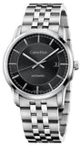Calvin Klein Infinity Black Dial Silver Steel Strap Watch for Men - K5S34141 Buy Now By Calvin Klein