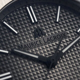 Maurice Lacroix Aikon Automatic Gunmetal Dial Black Rubber Strap Watch For Men - AI6008-PVB00-330-2 Buy Now By Maurice Lacroix