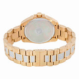 Bulova Crystal Collection Blue Dial Gold Steel Strap Watch for Men - 98C128 Buy Now By Bulova