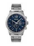 Hugo Boss Professional Chronograph Blue Dial Silver Steel Strap Watch for Men - 1513527 Buy Now By Hugo Boss