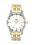 Tissot T Classic Dream White Dial Two Tone Steel Strap Watch for Men - T033.410.22.011.01 Buy Now By Tissot