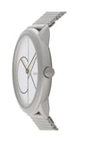 Calvin Klein Minimal White Dial Silver Mesh Bracelet Watch for Women - K3M5215X Buy Now By Calvin Klein