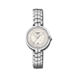 Tissot T Lady Flamingo Diamonds White Dial Silver Steel Strap Watch For Women - T094.210.11.116.01 Buy Now By Tissot