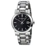 Burberry The City Black Dial Silver Steel Strap Watch for Women - BU9101 Buy Now By Burberry