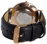 Daniel Wellington Classic Reading Black Dial Black Leather Strap Watch For Women - DW00100141 Buy Now By Daniel Wellington