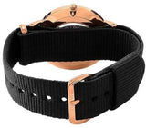 Daniel Wellington Classic Cornwall White Dial Black Nylon Strap Watch For Men - DW00100257 Buy Now By Daniel Wellington