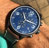 Tissot Chrono XL Blue Dial Brown Leather Strap Watch For Men - T116.617.36.047.00 Buy Now By Tissot